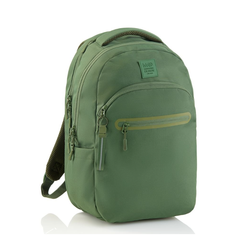 Mochila Escolar Oslo Raw Verde De Apli