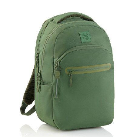 Mochila Escolar Oslo Raw Verde De Apli