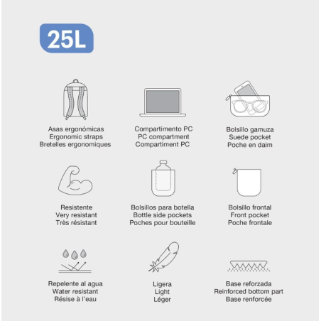 Mochila Escolar Oslo Raw Verde