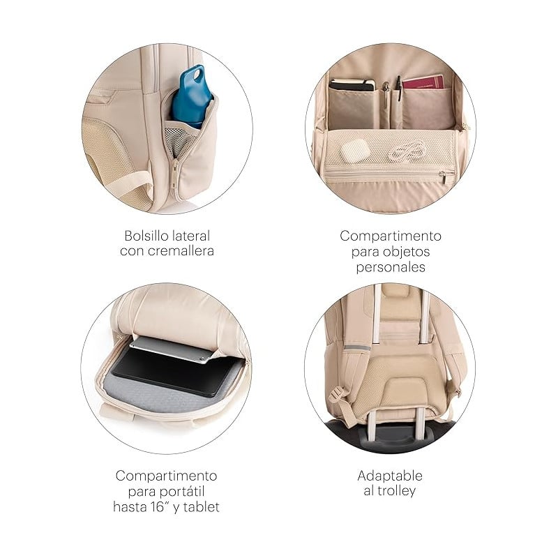 Mochila Bag To Work Azul Marino