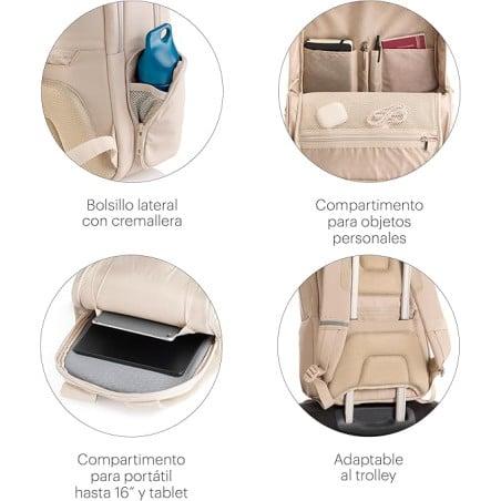 Mochila Bag To Work Azul Marino