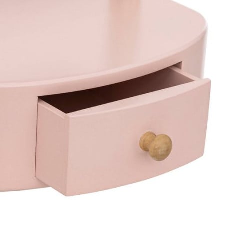Tocador Infantil Rosa con Cajón