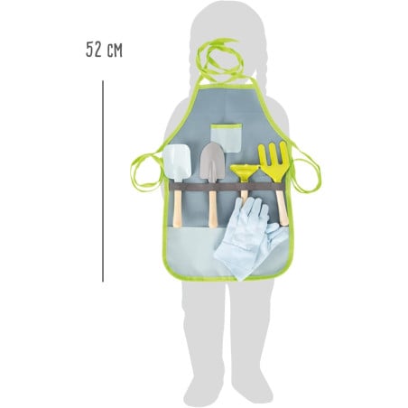 Delantal Con Herramientas De Jardin