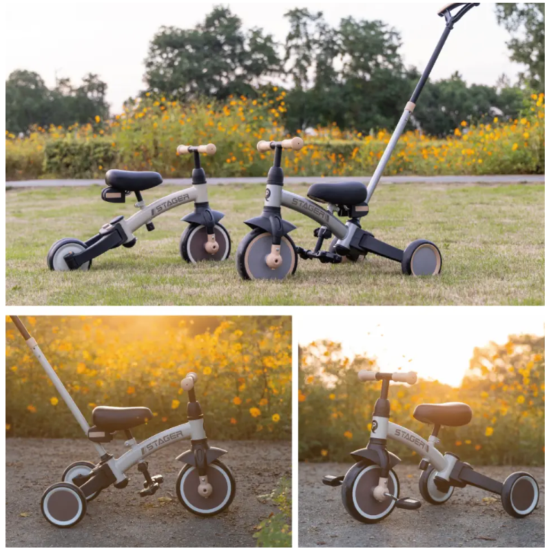 Qplay Triciclo Stager Brown