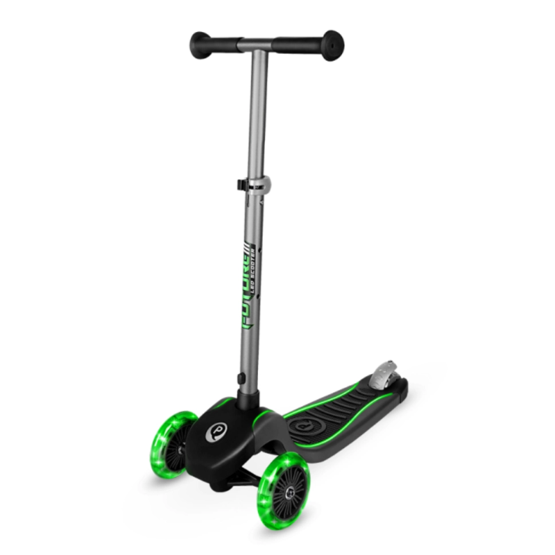 Qplay Patinete Future Eco Led Verde De Qplay