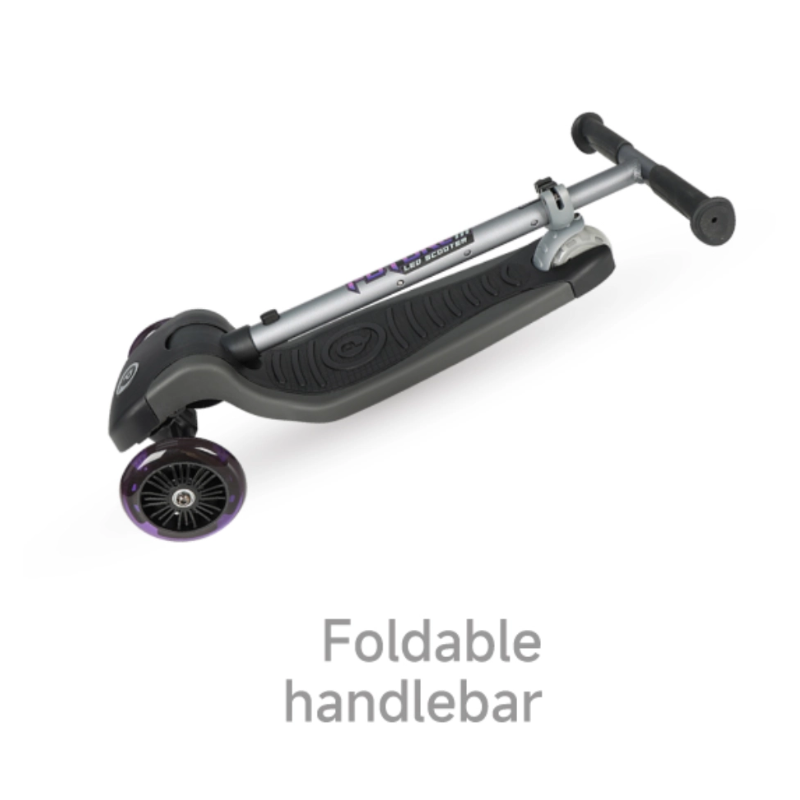 Qplay Patinete Future Eco Led Violeta