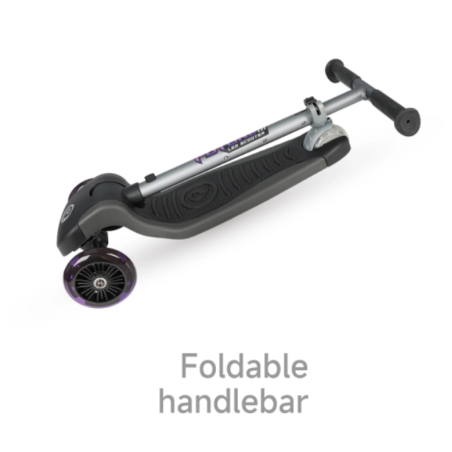 Qplay Patinete Future Eco Led Violeta