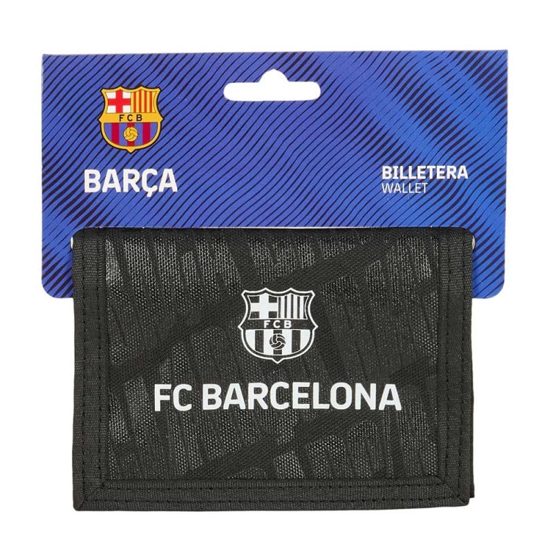 Billetera Black F.C Barcelona De Safta