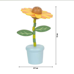 Flor Bailarina De Madera 2