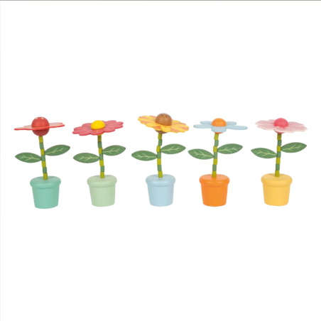 Flor Bailarina De Madera