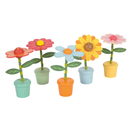 Flor Bailarina De Madera