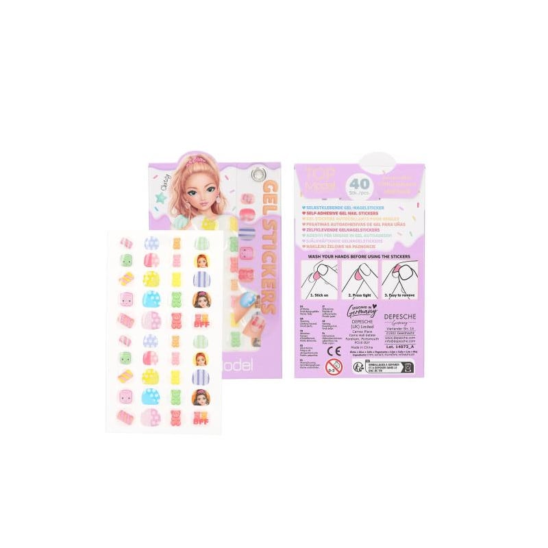 TOPModel Uñas de Gel Candy Glam