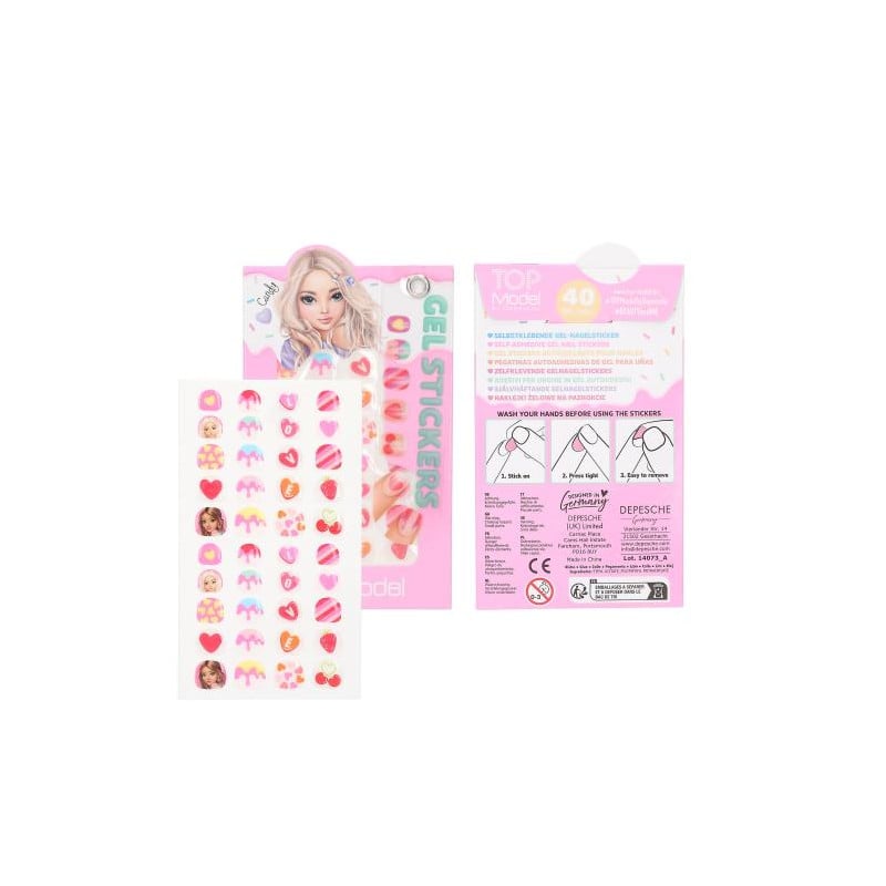 TOPModel Uñas de Gel Candy Glam