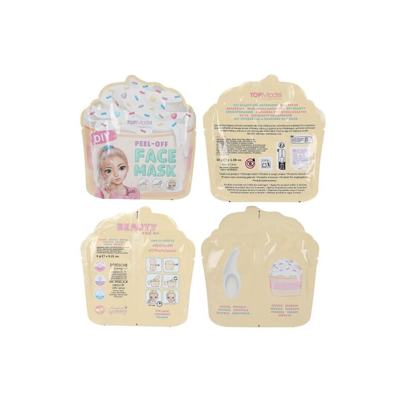 Top Model Máscara Facial Diy Candy Glam