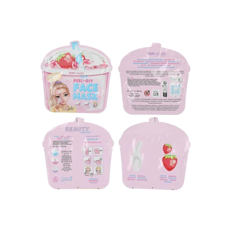 Top Model Máscara Facial Diy Candy Glam