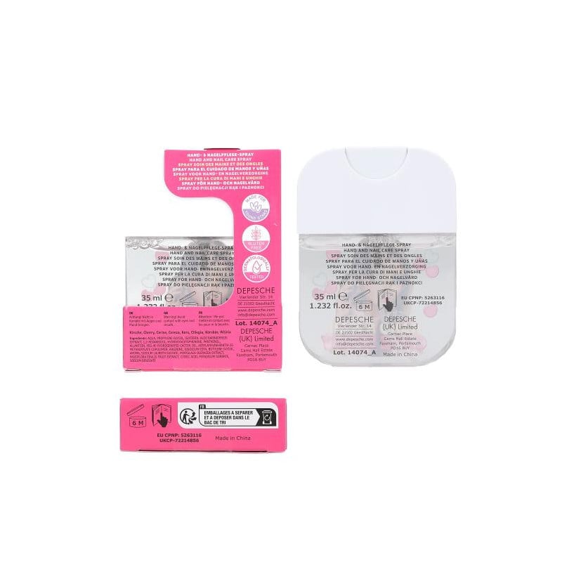 TOPModel Spray para Cuidado Manos y Uñas Candy Glam