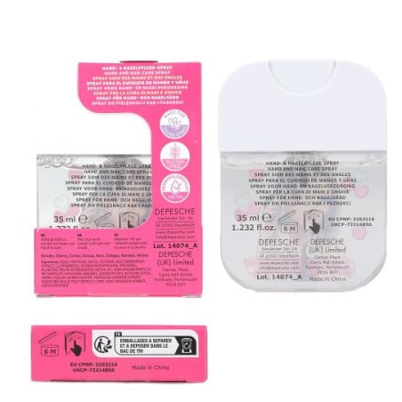 TOPModel Spray para Cuidado Manos y Uñas Candy Glam