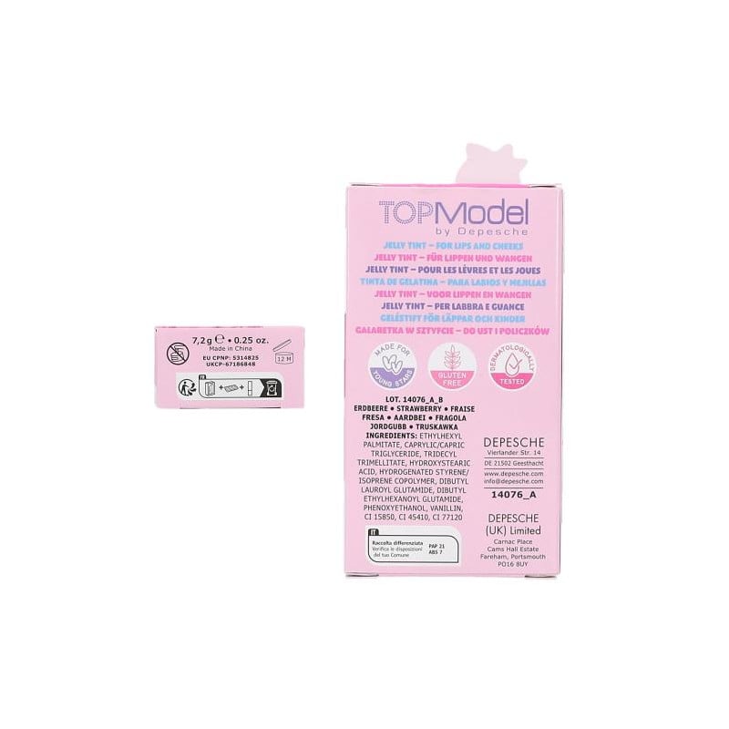 TOPModel Barra de Gelatina para Mejillas y Labios Candy Glam