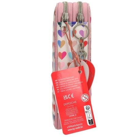 TOPModel Estuche De 2 Compartimentos Heart To Heart