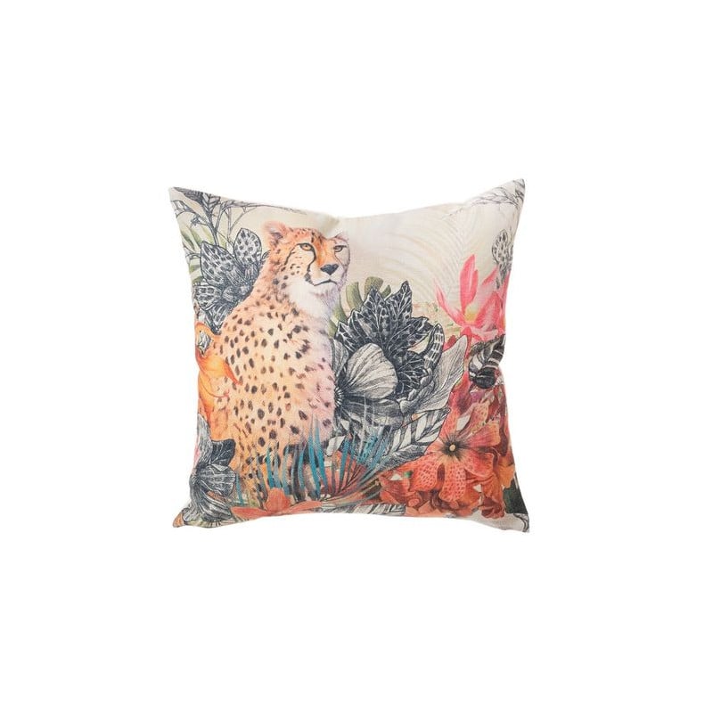 Cojín Animal Print Lino Poliester 45x45CM