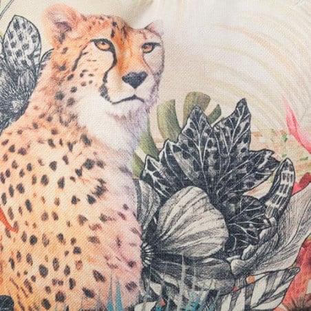 Cojín Animal Print Lino Poliester 45x45CM