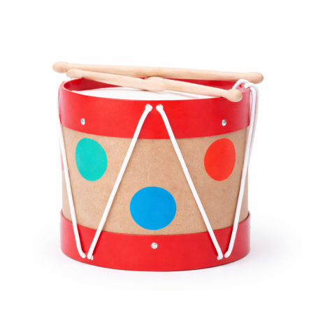 Tambor De Cartón Personalizable 20 Cm