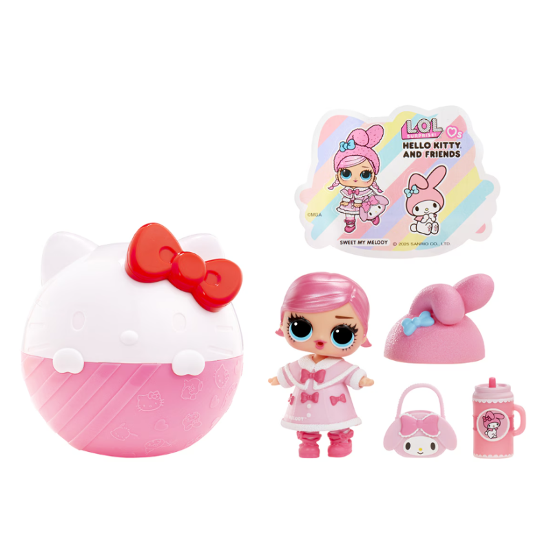 Muñeca LOL Sorpresa Hello Kitty