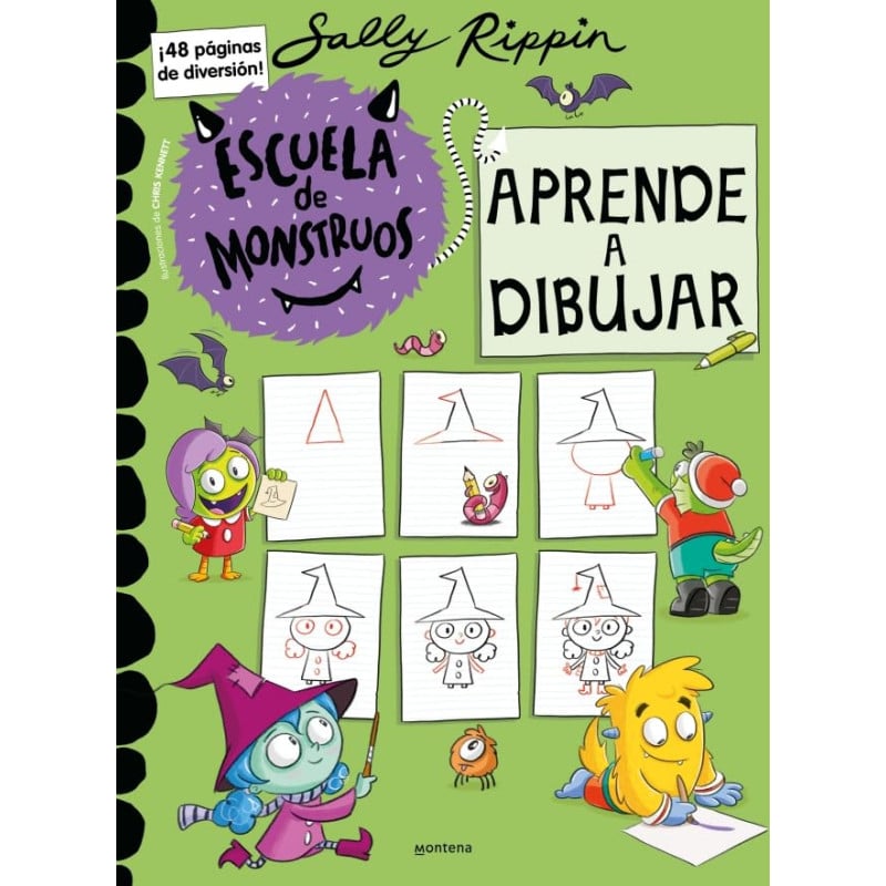 Aprende A Dibujar Con Escuela De Monstruos De Random House