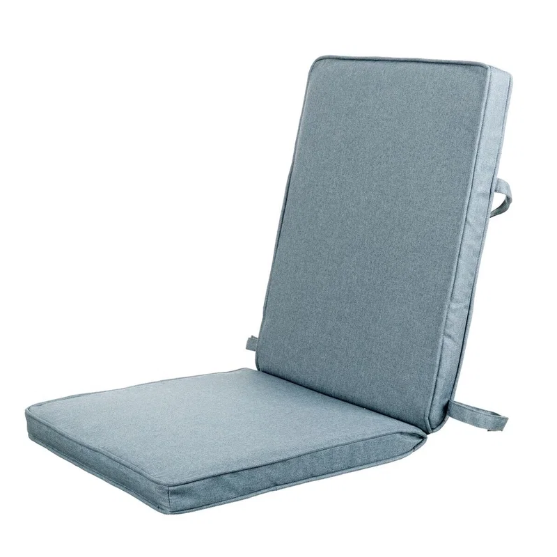 Cojín Silla Respaldo Alto Blue Exterior