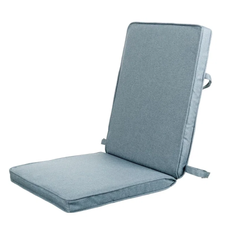 Cojín Silla Respaldo Alto Blue Exterior