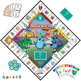 Monopoly Junior 2 En 1 De Hasbro 2