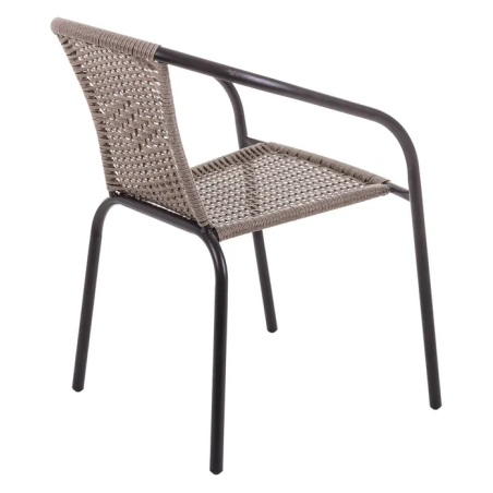 Silla Trivia Rattan Antracita 2 Tonos