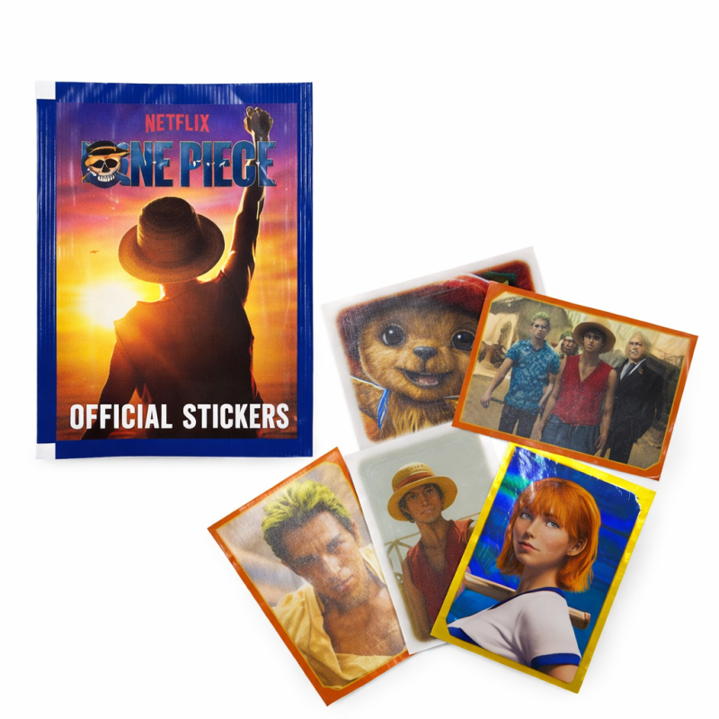 Sobre 5 Cromos One Piece Netflix
