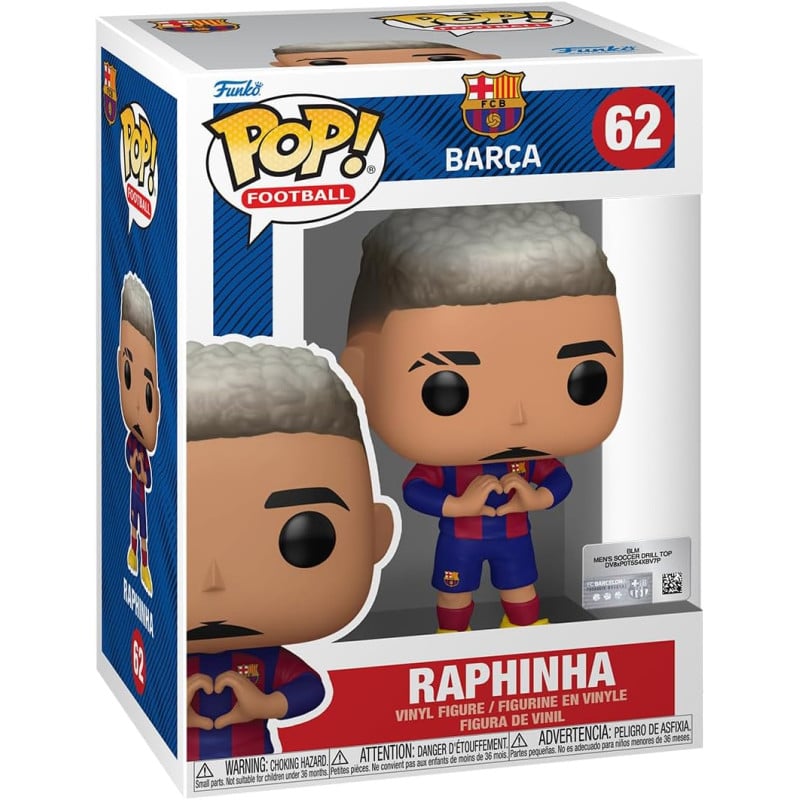 Funko POP F.C. Barcelona Raphinha De Funko POP