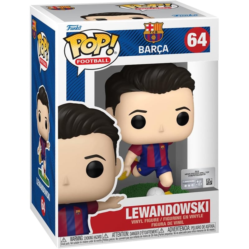 Funko POP F.C. Barcelona Lewandowski De Funko POP