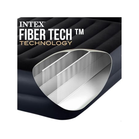 Colchón Hinchable Doble 152x203x42CM Con Bomba