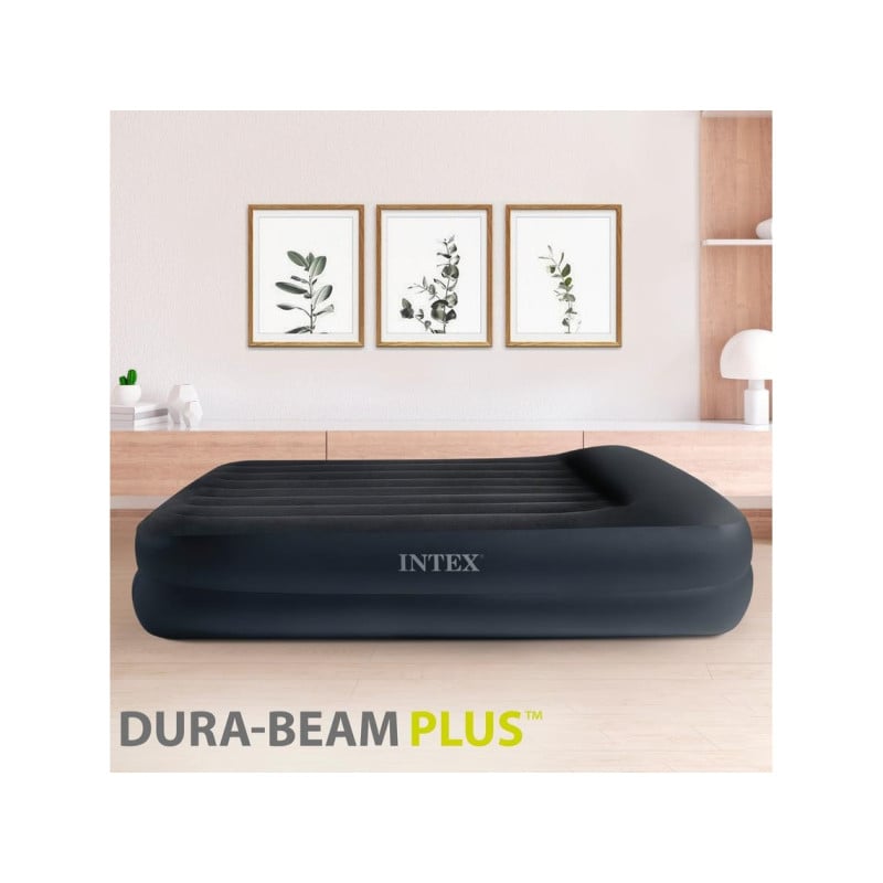 Colchón Hinchable Doble 152x203x42CM Con Bomba