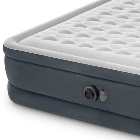 Colchón Hinchable Con Bomba y Cabecero 152x236CM