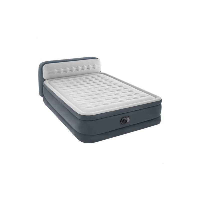 Colchón Hinchable Con Bomba y Cabecero 152x236CM