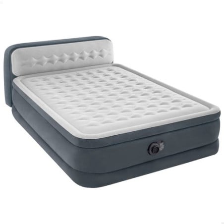 Colchón Hinchable Con Bomba y Cabecero 152x236CM