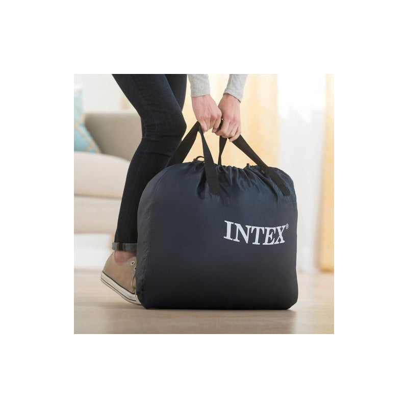 Colchón Hinchable Con Bomba y Cabecero 152x236CM