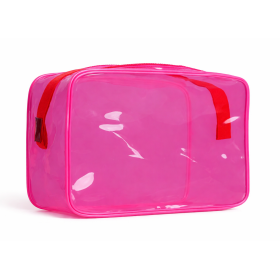 IDC Institute Neceser Transparente Neón Surtido De Aquarius Cosmetic