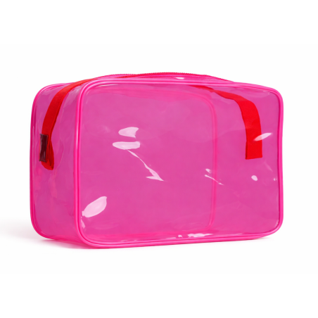 IDC Institute Neceser Transparente Neón Surtido De Aquarius Cosmetic