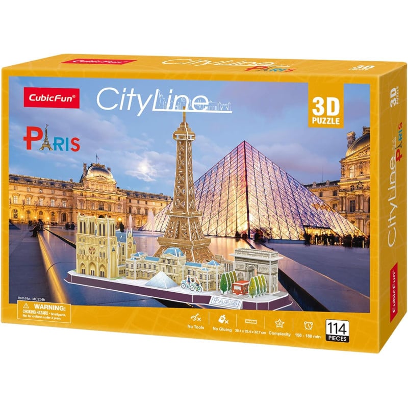 Puzzle 3D City Line: París