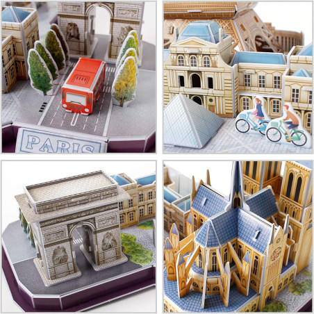Puzzle 3D City Line: París