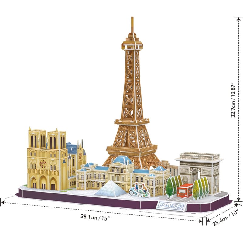 Puzzle 3D City Line: París