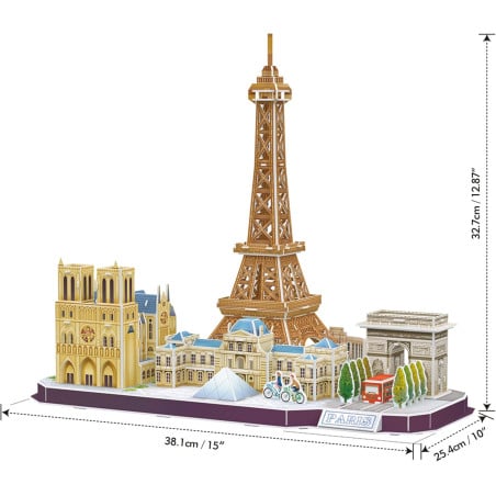 Puzzle 3D City Line: París