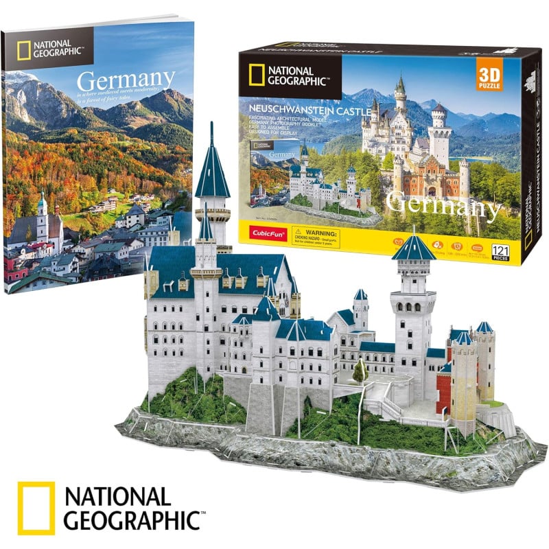 Puzzle 3D Castillo Neuschawanstein