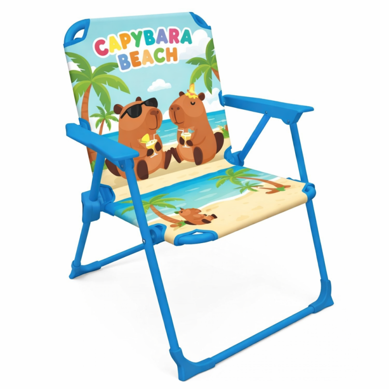 Silla Metálica Plegable Capybara De New Import