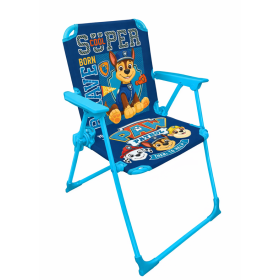 Silla Metálica Plegable Patrulla Canina Chase De New Import